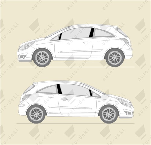 Adatto vauxhall opel corsa d - vauxhall,