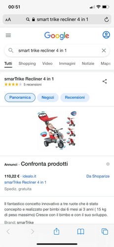 Triciclo passeggino -  triciclo,
