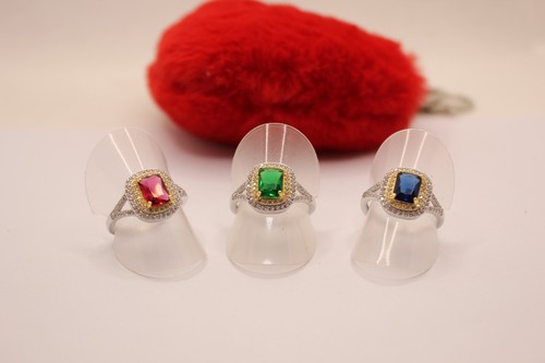 Anello argento smeraldo - anello,
