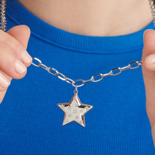 Collana donna lunga stella - collana,