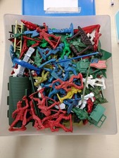 Lotto Soldatini Indiani Mezzi