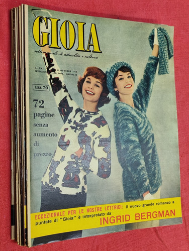 Lotto riviste gioia - 9, anni