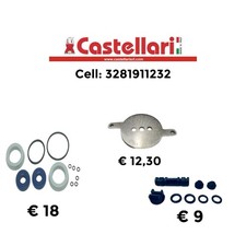 Kit Ricambi Gommini Guarnizioni Castellari Abbacchiatore PN PN XT