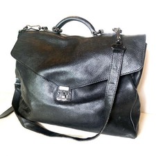 Borsa Burberry Nera Pelle Uomo