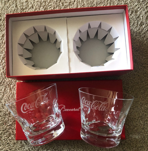 Baccarat coca cola set - cola,