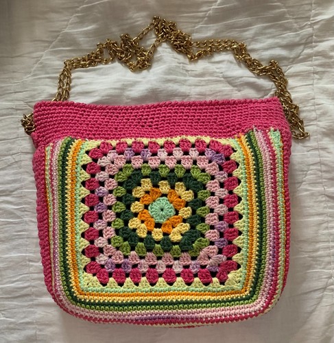 Borsa uncinetto cotone - borsa, in
