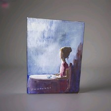 ELIANO FANTUZZI. OLIO 50X70