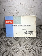 106586 Libretto Uso E Manutenzione Aprilia Scarabeo 50 2t dal 2008 al 2017