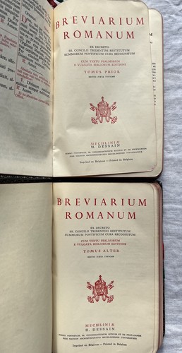 Breviarium romanum 1961 - breviarium,