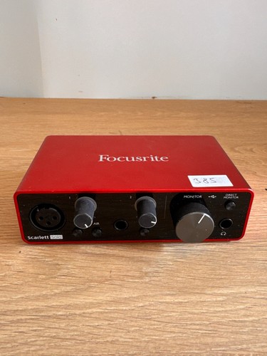 Focusrite scarlett solo - solo, 3a