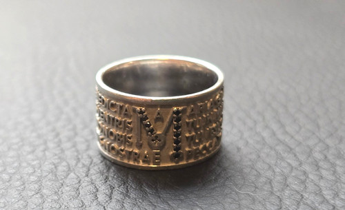 Anello italia tuum xvi - anello,