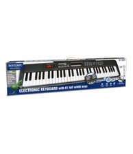 Bontempi tastiera digitale 61 tasti 16 6119 passo professionale