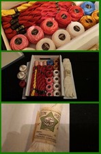 Assortimento filo ricamo nuovo