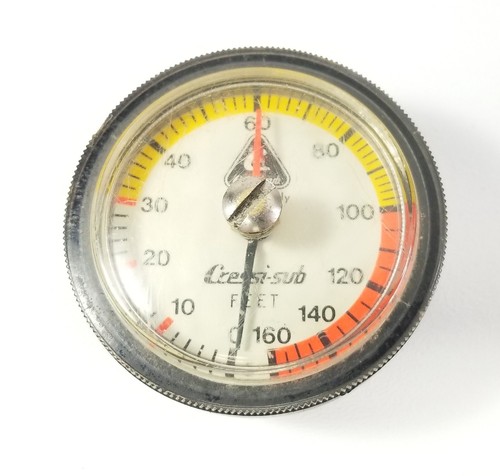 Cressi 160ft depth gauge - cressi,