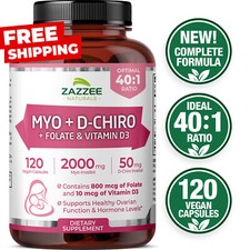 Zazzee Myo-Inositol + D-Chiro