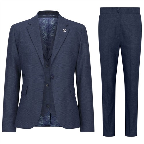 Tpw52 tuta donna blu - tuta, 3