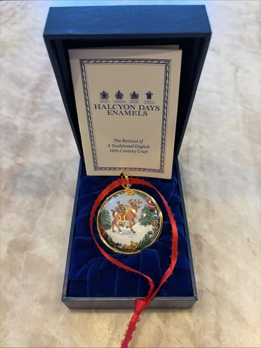Halcyon days rudolph ornament - days,