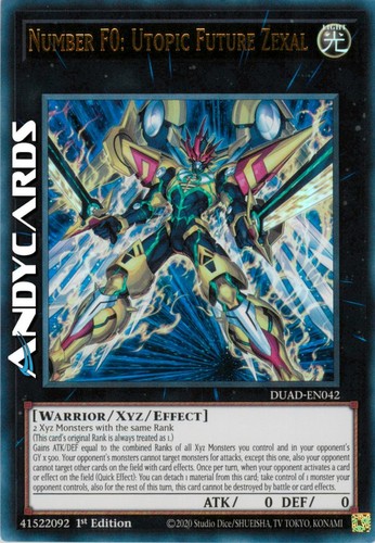 Number utopic future zexal - number, f0: