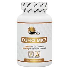 Vitamina D3 + K2 MK7 –