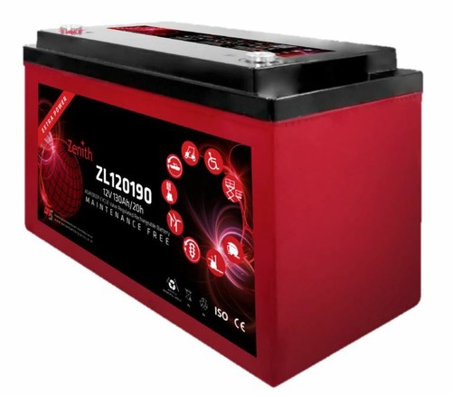 Batteria zenith zl120190 agm - zenith,