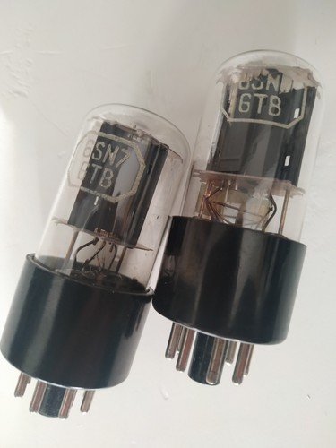 Sicte 6sn7gtb pair nos tested - 6sn7gtb,
