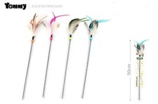 Teaser per gatti in piuma