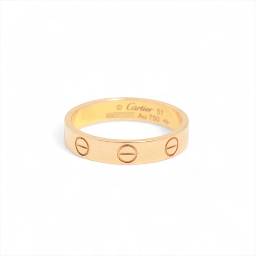 Cartier mini anello amore 750 - amore,