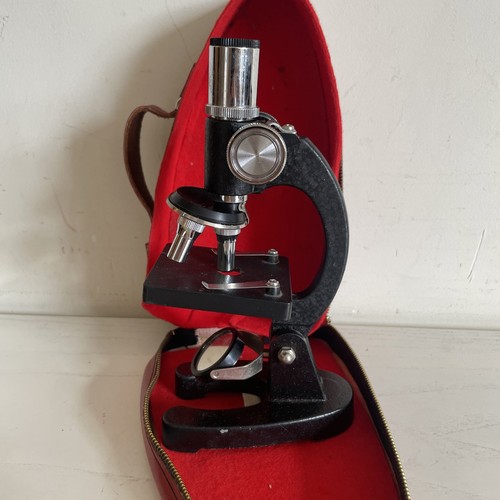 Microscopio pallas vintage - microscopio,