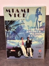 MIAMI VICE L’INTÉGRALE SAISON 1 COFFRET 8 DVD DON JOHNSON VERSION FRANÇAISE