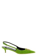 ELISABETTA FRANCHI Green Suede