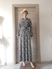 Vestito Chemisier lungo su