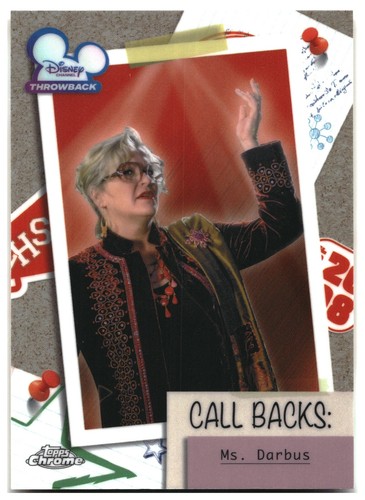 Darbus topps chrome disney - ms.,