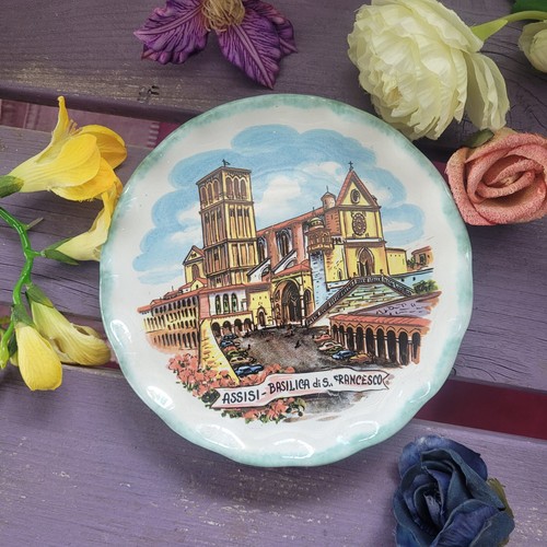 Ar155 assisi piatto decorativo - assisi,