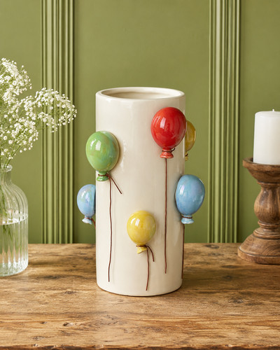 Vaso palloncino ceramica - vaso,