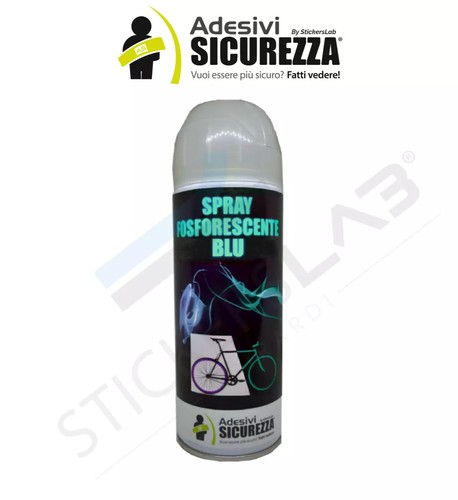 Vernice spray fosforescente