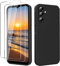 COVER CUSTODIA PER SAMSUNG GALAXY A16 4G 5G + PELLICOLA IN VETRO TEMPERATO NERO