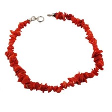 Bracciale donna corallo rosso