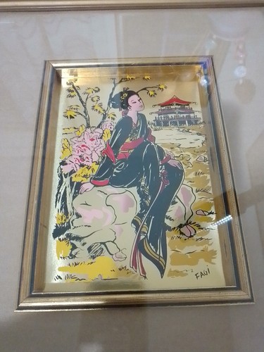 Serigrafia foglia oro - serigrafia, su