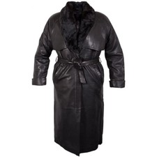 NUOVO cappotto donna pelle