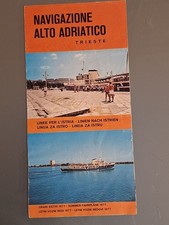 NAVIGAZIONE ALTO ADRIATICO (N.A.A.) LINEE PER L'ISTRIA-M/N EDRA ESTATE 1977