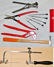 Attrezzi Orafo Morsetto Pastorino Cesoia Cacciaviti USAG Pinza Martello Seghetto