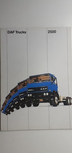 Daf 2500 1986 - 2500, (opuscolo);