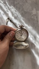 Orologio da tasca vintage ottomano K Serkisoff & Co Co Co Costantinopoli argento funzionante