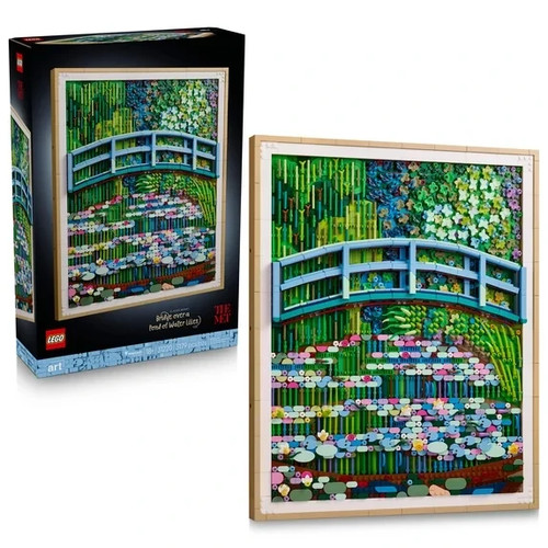 Lego claude monet ponte su - claude,