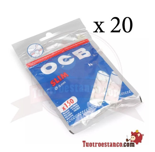 Bustine filtri ocb slim 6 - 20,