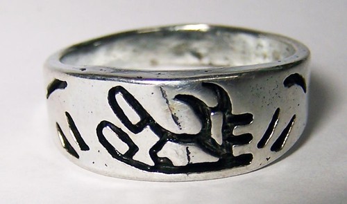 Anello biker design simbolo - anello,