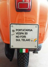 Vespa 50 portatarga NO BUCARE TELAIO_vespa Special L R N SS revival 90 125 ET3 