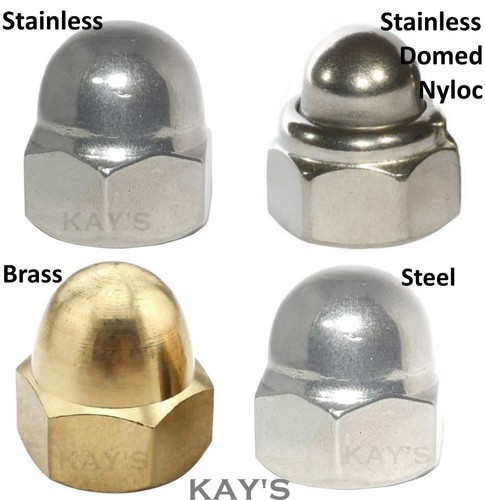 Dadi cupola acciaio inox - a,