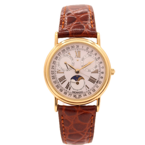 1998 movado moon phase triple - 1998,