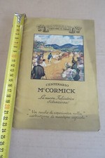 brochure falciatrice Mc Cormick attrezzature agricole 1931 Chicago USA